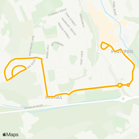 Stagecoach South Wales  map