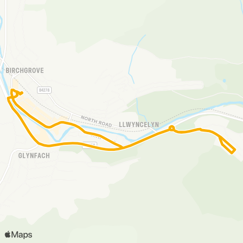 Stagecoach South Wales  map