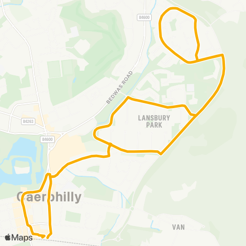 Stagecoach South Wales  map