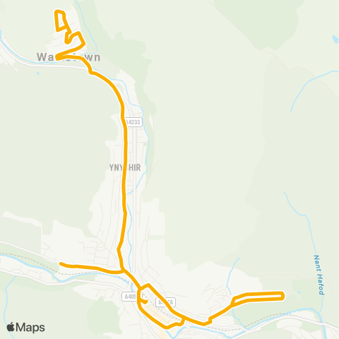 Stagecoach South Wales  map