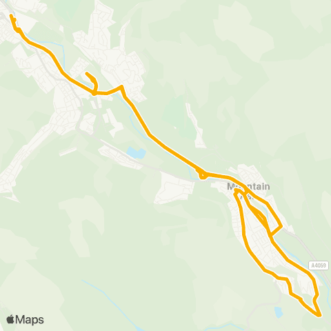 Stagecoach South Wales Aberdare Bus Sta Stand 2 - Aberdare Bus Sta map