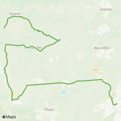 Stabus Crandelles map