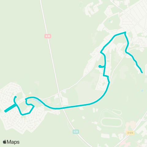 Stan Scolaires Villers Clairlieu ↔︎ Villers Lycée Stanislas map