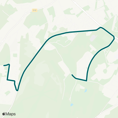 Stan Scolaires Villers G. Chepfer ↔︎ Villers Lycée Stanislas map