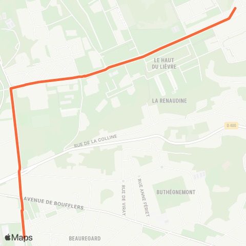 Stan Scolaires Nancy Tilleul Argenté ↔︎ Georges de la Tour map