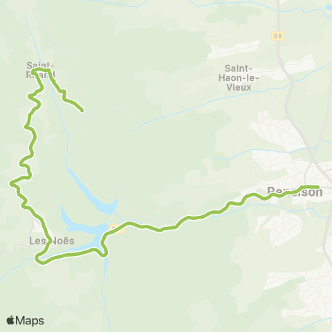 STAR Saint Riran <> Renaison map