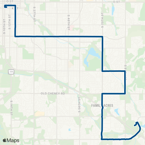 StarTran Heart Hospital map