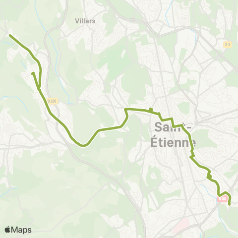 STAS Le Chasseur ↔︎ Portail Rouge map