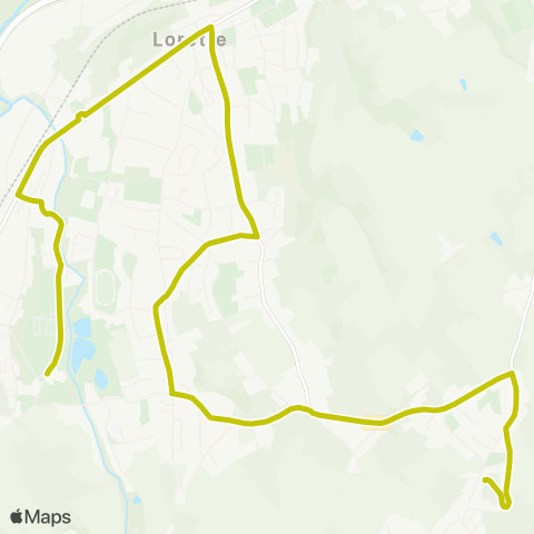 STAS Charles de Gaulle ↔︎ Maison Forte map