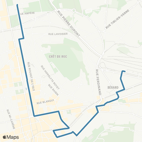 STAS Cité du Design ↔︎ Châteaucreux Gare map