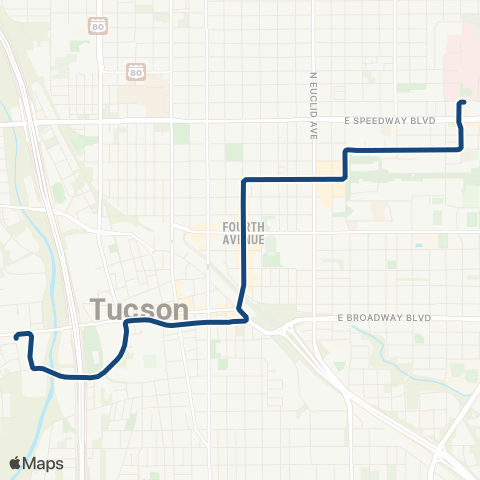 Sun Tran Sun Link map
