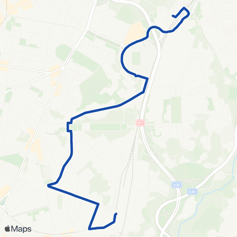 STCP Serviço Especial Metro map