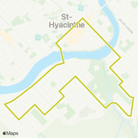 Ville de Saint-Hyacinthe La Providence map