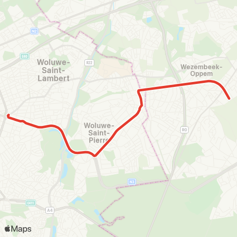 STIB Montgomery - Ban-Eik map