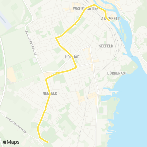 STI Bus Thun, Bahnhof - Thun, Schorenfriedhof map