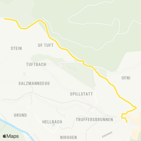 STI Bus Grindelwald, Bahnhof - Grindelwald, Oberäll map