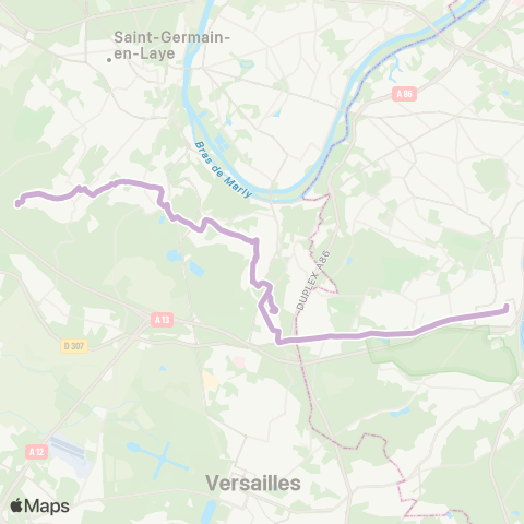 Substitution Transilien/TER SNCF Bus de substitution Train L map