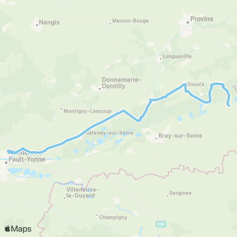 Île-de-France Mobilités Lycée André Malraux <> Corps de Garde map