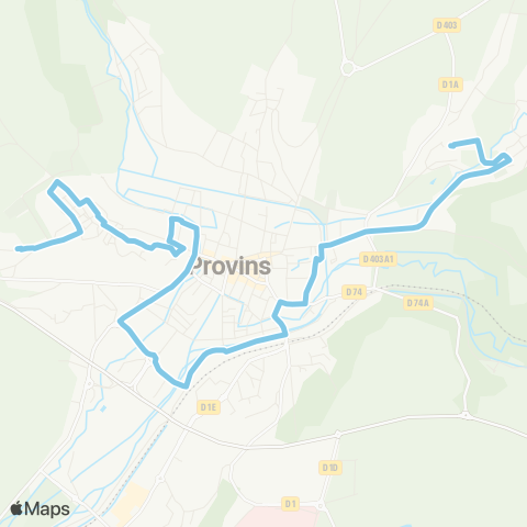 Île-de-France Mobilités Ville Haute Quai 2 <> Lotissement map