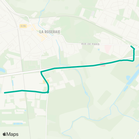 Île-de-France Mobilités Gare de Tournan <> St-Éloi map