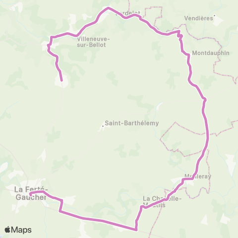 Île-de-France Mobilités Grand Doucy <> Promenades map