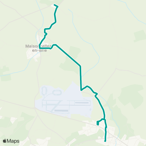 Île-de-France Mobilités Collège George Sand <> Église map