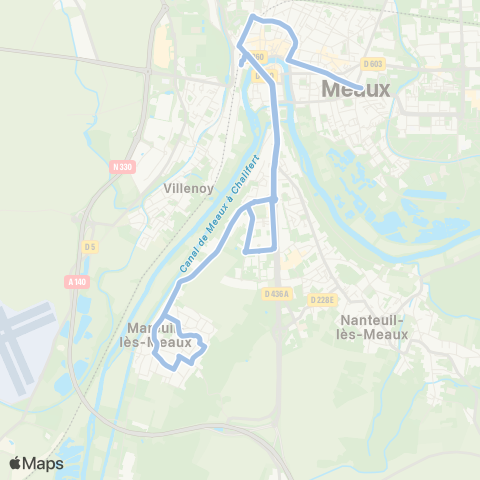 Île-de-France Mobilités Collège Parc Frot <> Pasteur Marguerite map