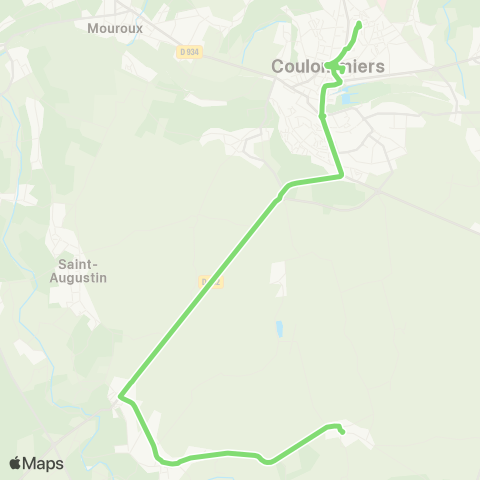 Île-de-France Mobilités Église <> Cité Scolaire map