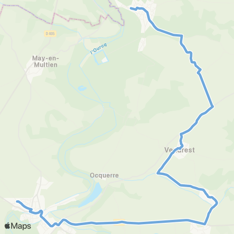 Île-de-France Mobilités Collège le Champivert <> Mairie map