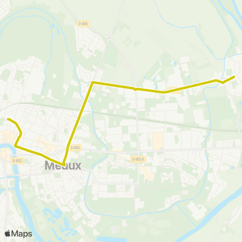 Île-de-France Mobilités Jean Rose <> Mairie map