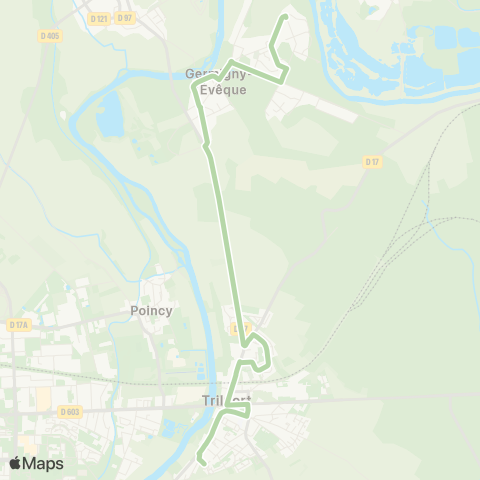 Île-de-France Mobilités Collège Bois de l'Enclumes <> Château du Vignois map