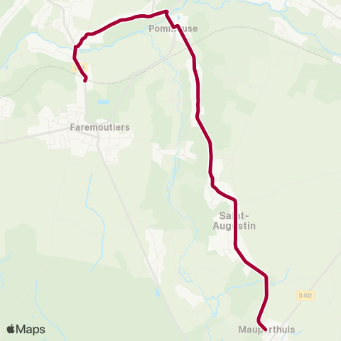 Île-de-France Mobilités Gare SNCF <> Mairie map