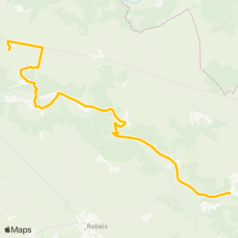 Île-de-France Mobilités Collège les Creusottes <> Gouffre du Biercy map