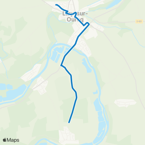 Île-de-France Mobilités Collège Camille St Saëns <> Château du Vignois map