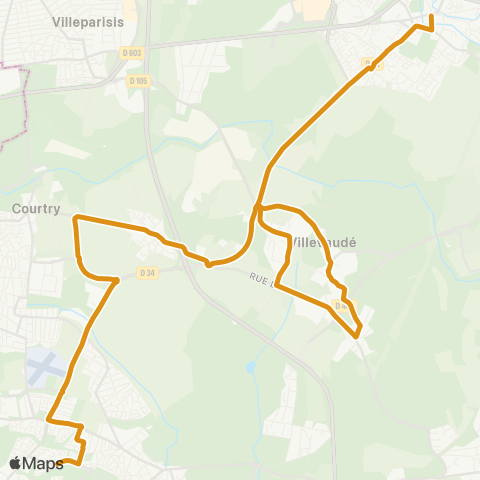 Île-de-France Mobilités Cité Scolaire <> Mairie map