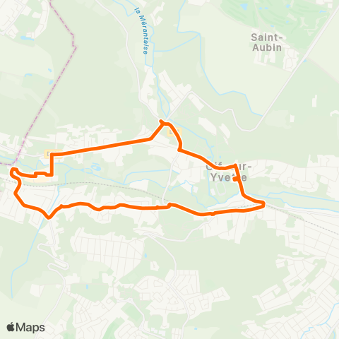 Île-de-France Mobilités Marché du Parc <> Marché du Parc map