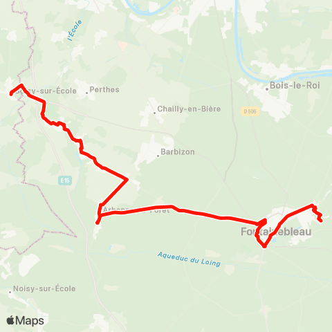 Île-de-France Mobilités Mairie <> Aristide Briand map