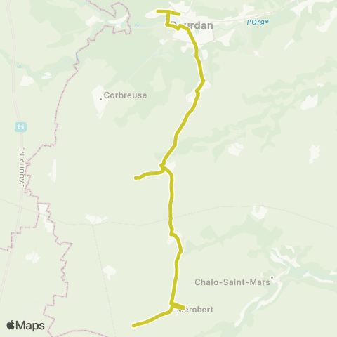 Île-de-France Mobilités Champ de Courses <> Moulineux map