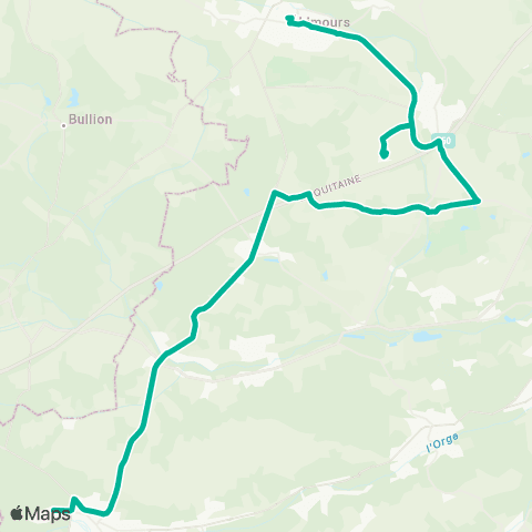 Île-de-France Mobilités La Forêt <> Monument map