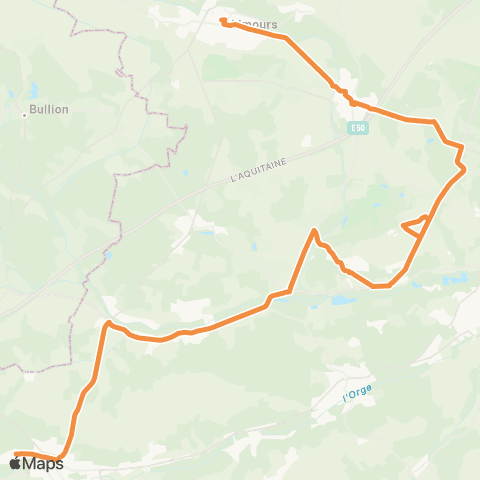 Île-de-France Mobilités La Forêt <> Monument map