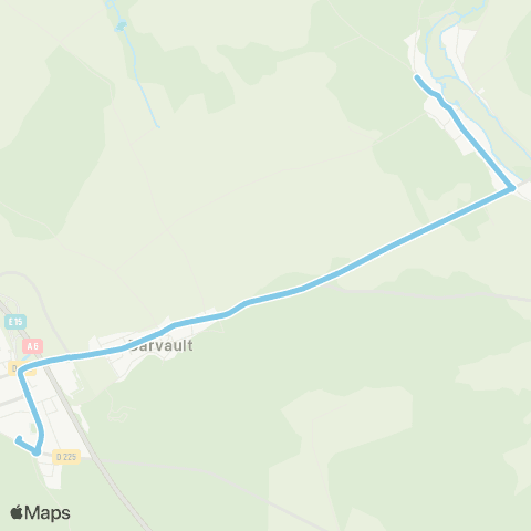 Île-de-France Mobilités Cité Scolaire <> Rue de la Source map