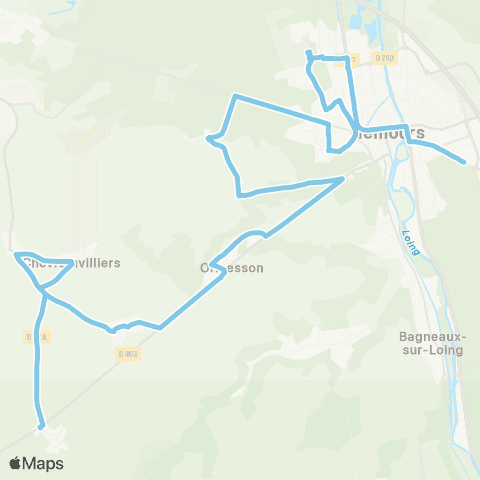 Île-de-France Mobilités Cité Scolaire <> Place map