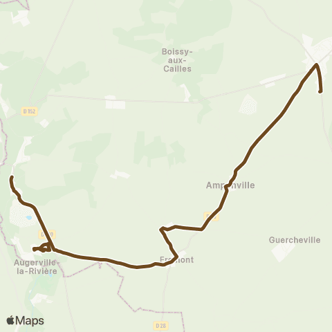 Île-de-France Mobilités Gare Routière <> Vieille Ligne map
