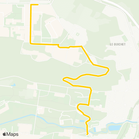 Île-de-France Mobilités Uni Paris-Saclay <> Gare d'Orsay - l'Yvette map