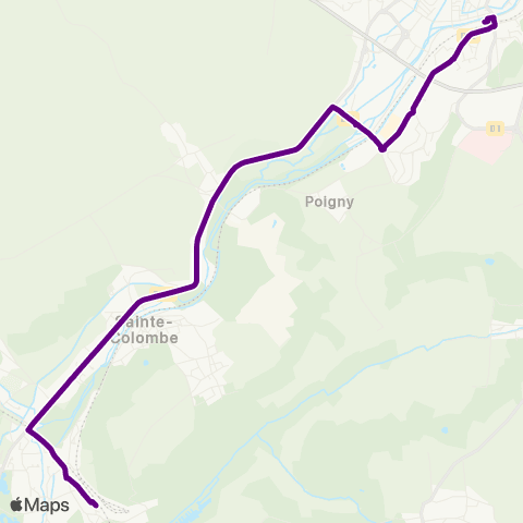 Île-de-France Mobilités Gare SNCF <> Gare SNCF map