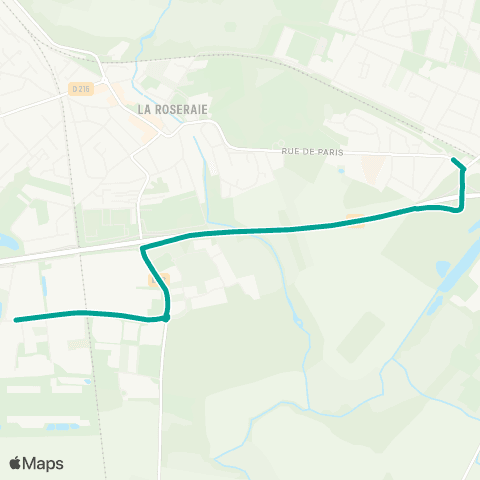 Île-de-France Mobilités Gare de Tournan <> Saint-Éloi map