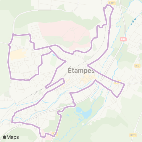 Île-de-France Mobilités Hôpital <> Hôpital map
