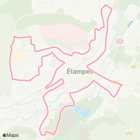 Île-de-France Mobilités Hôpital <> Hôpital map