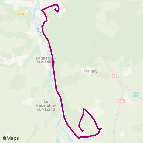 Île-de-France Mobilités Le Coudray <> Cité Scolaire map