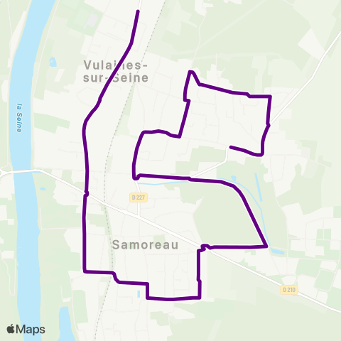 Île-de-France Mobilités Collège Colonel Arnaud Beltrame <> Espinard / Fontaineroux map